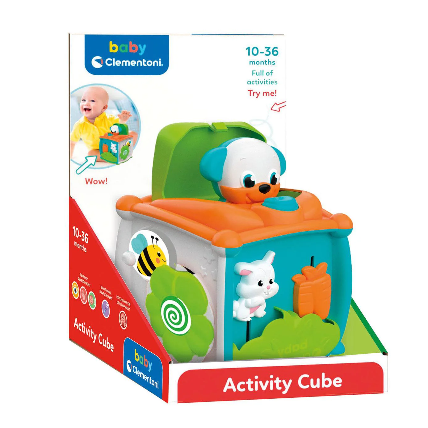 Cub interactiv Clementoni Animale Cucu Bau