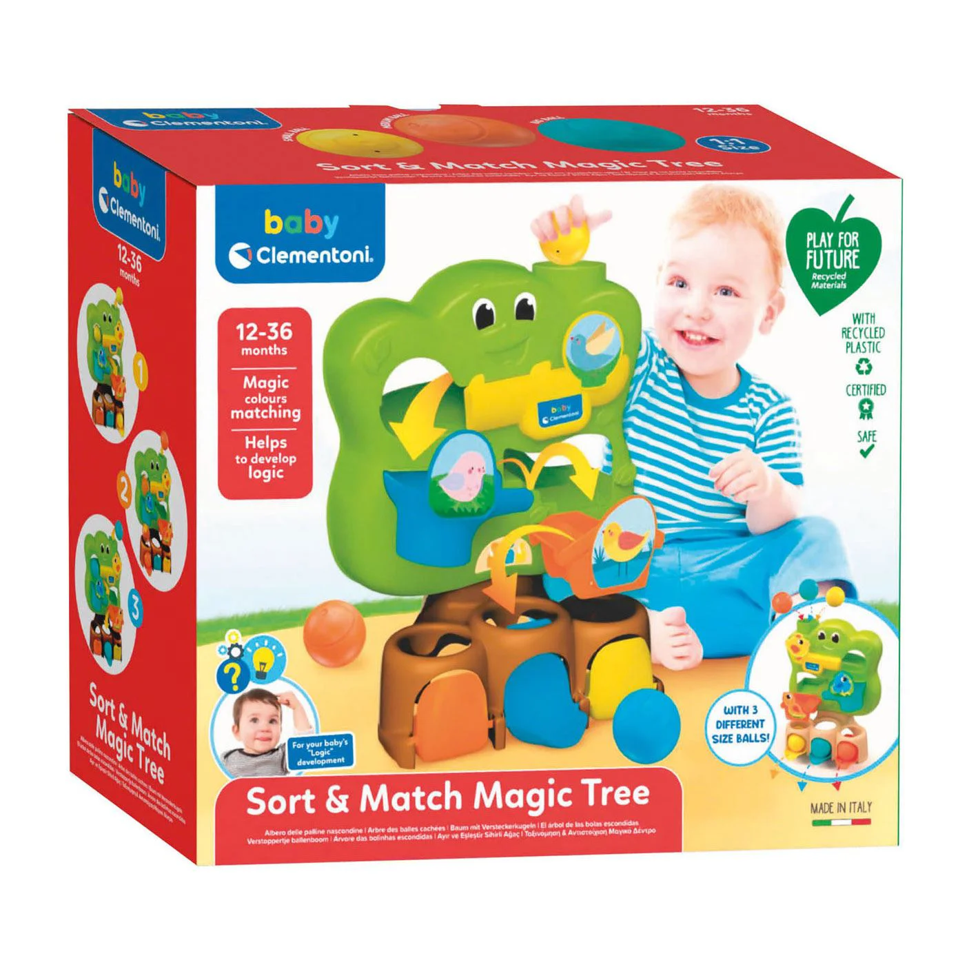 Игрушка для младенцев Baby Clementoni Волшебное дерево