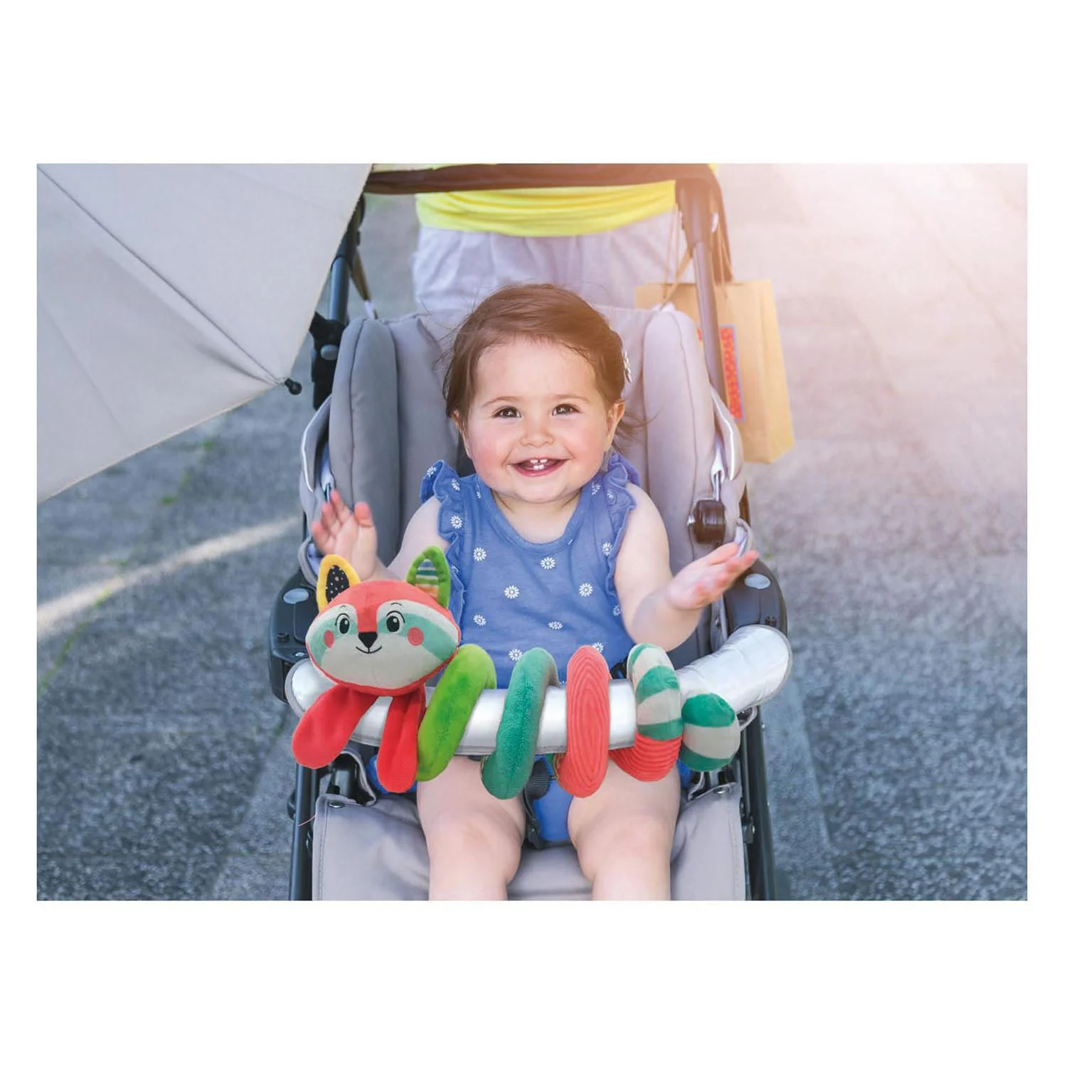 Мягкая игрушка Baby Clementoni Спираль с животными foto