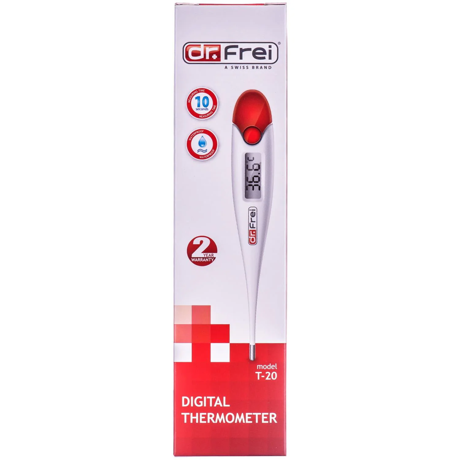 Termometru digital cu varf rigid Dr. Frei T-20