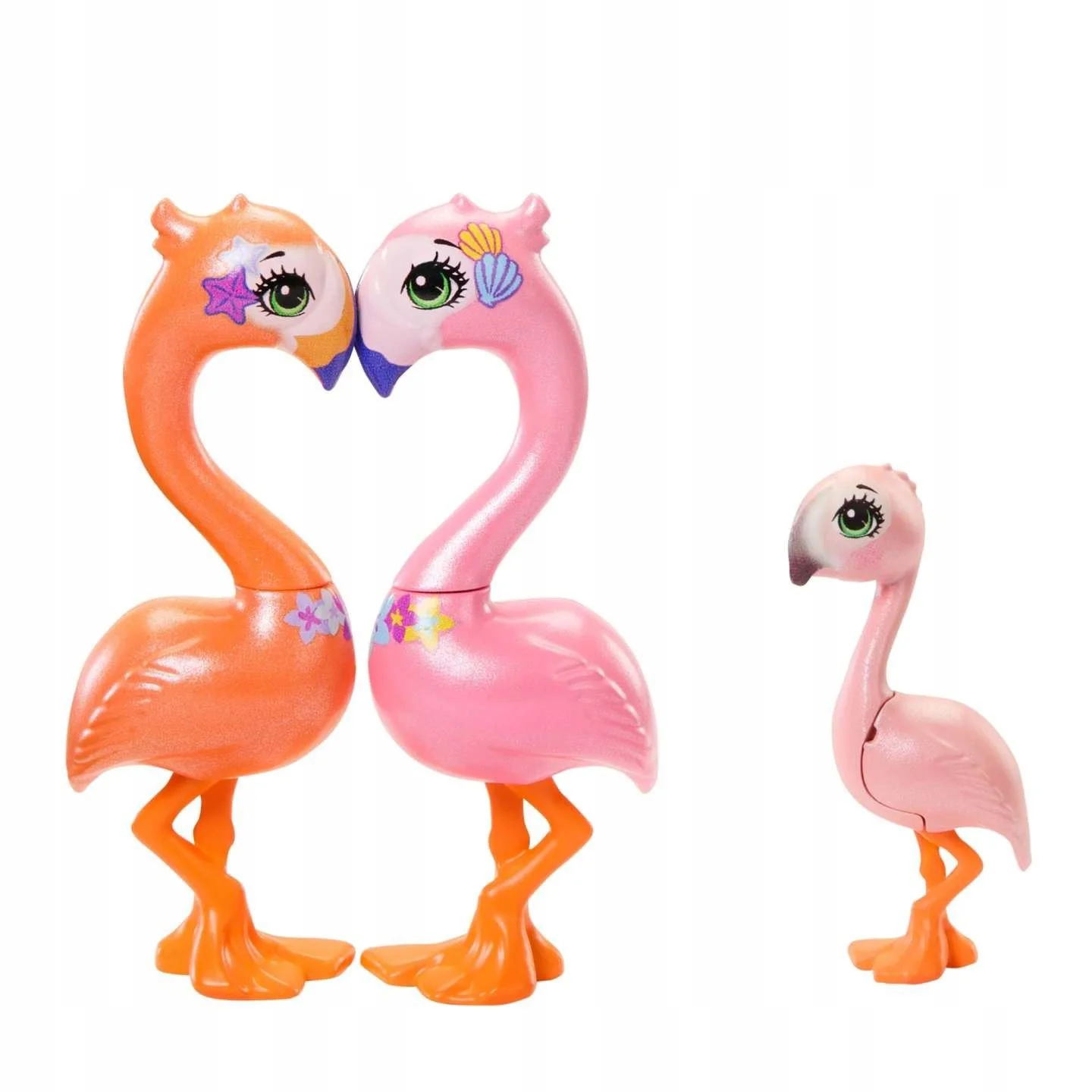 Set Enchantimals Familia Florinda Flamingo