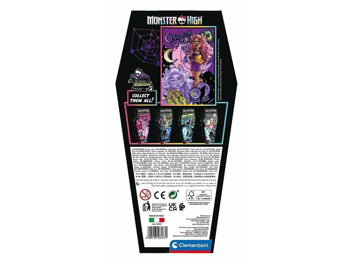 Пазл Clementoni Monster High, 150 деталей foto