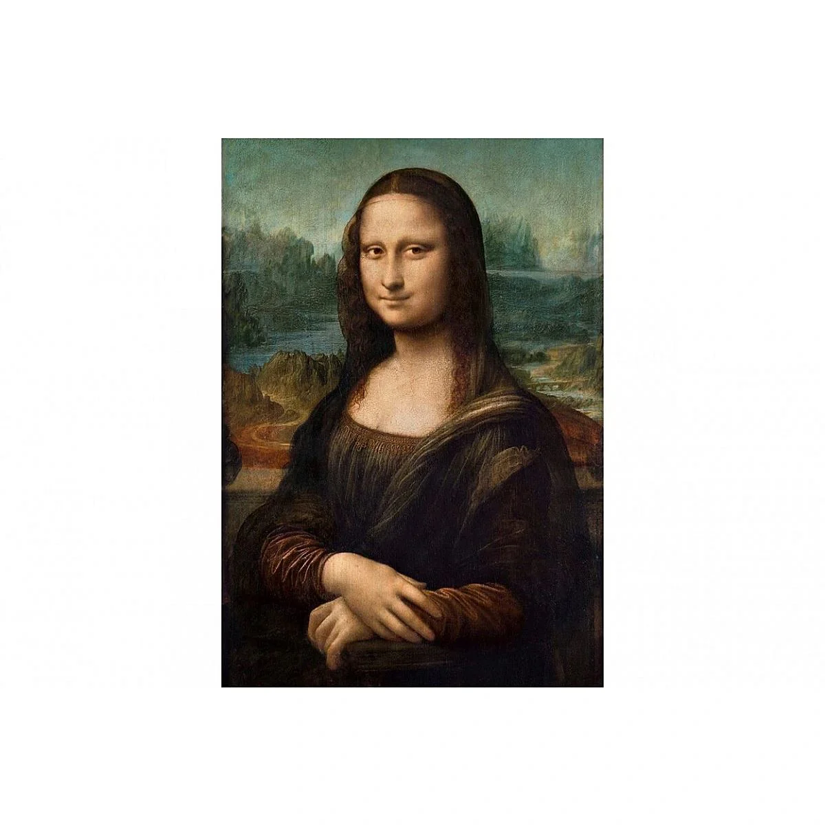Puzzle Clementoni Mona Lisa, 1000 piese