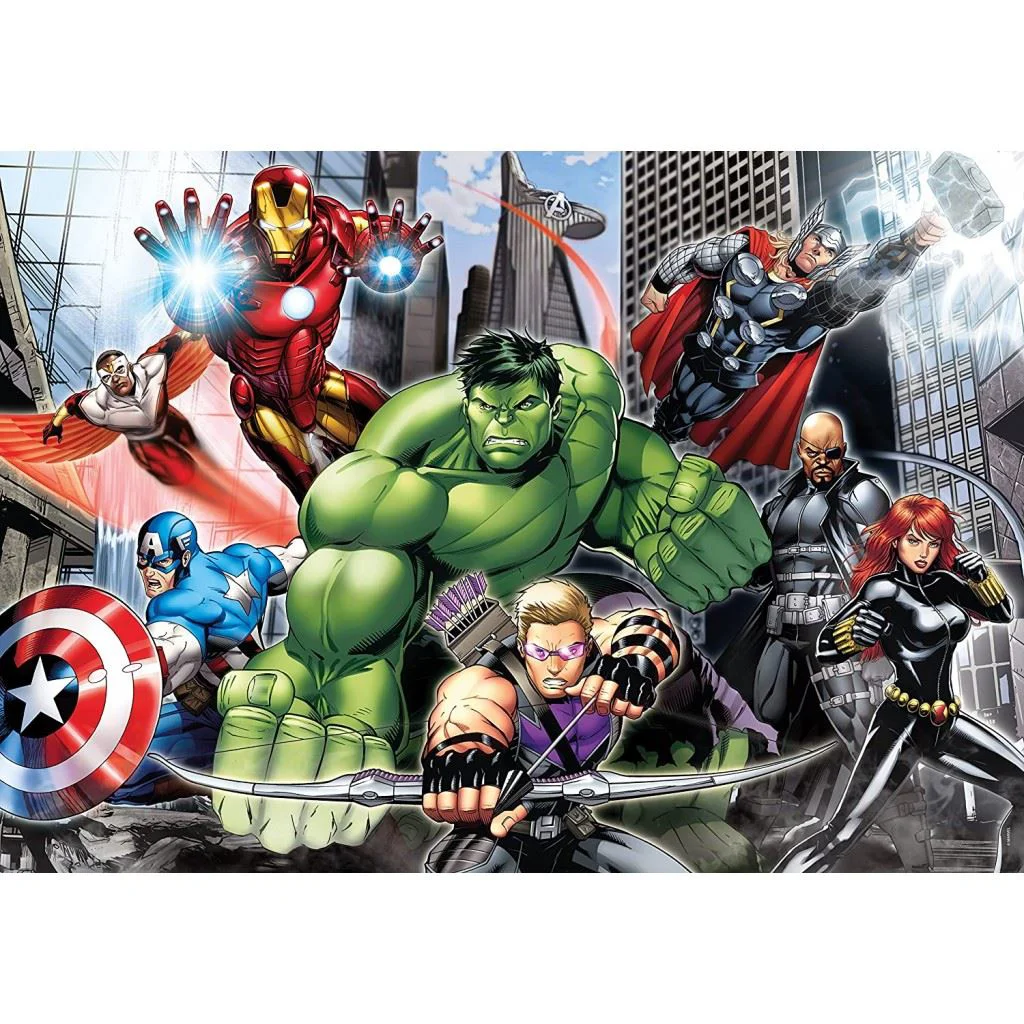 Puzzle Clementoni The Avengers, 104 piese
