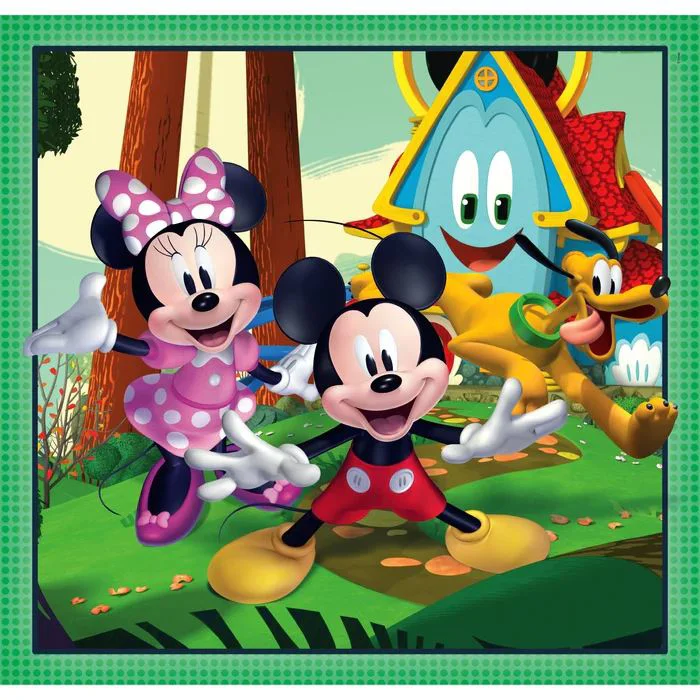 Puzzle Clementoni Super Color Mickey/Minnie, 3x48 piese