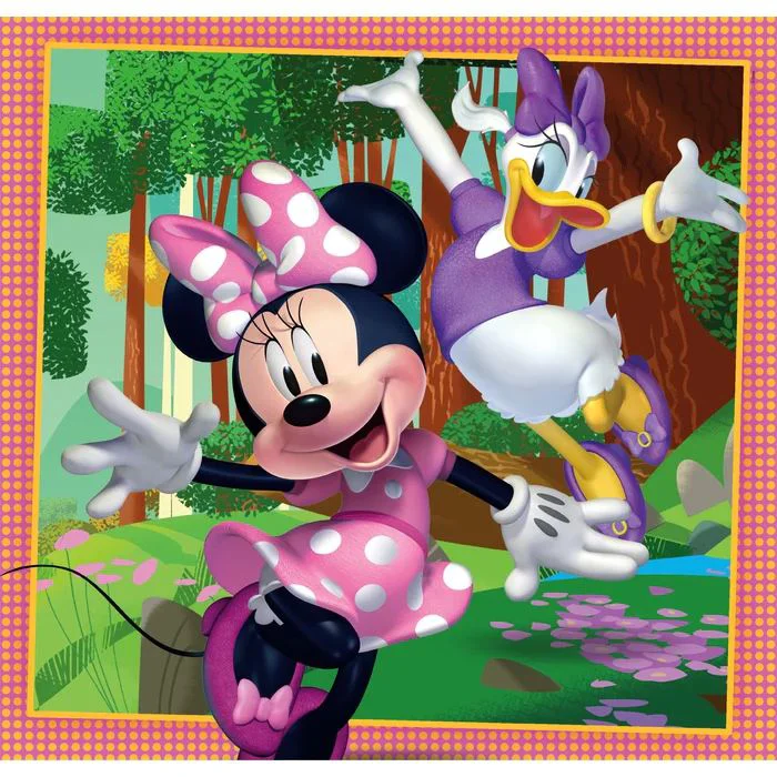 Puzzle Clementoni Super Color Mickey/Minnie, 3x48 piese