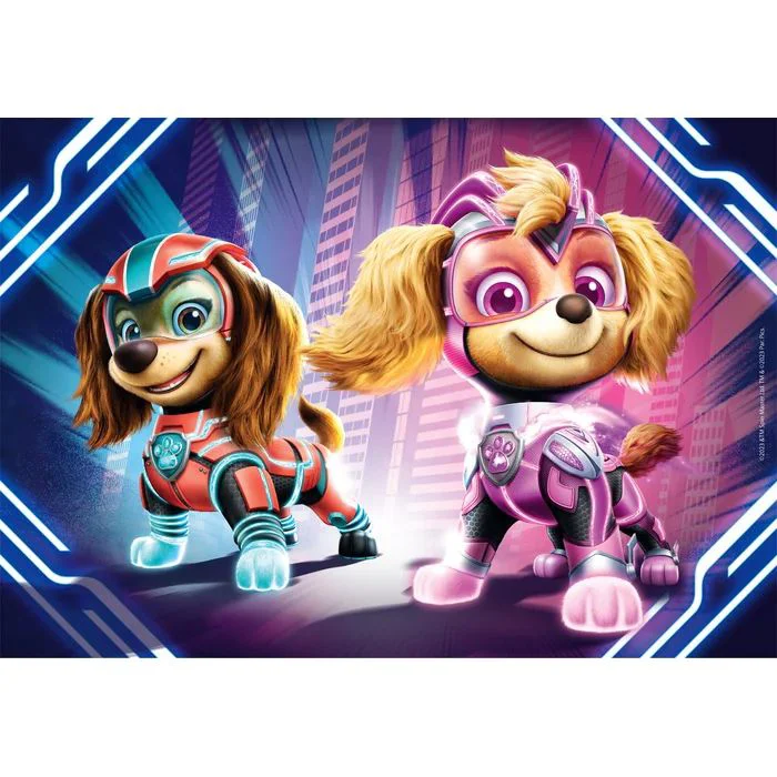 Puzzle Clementoni Super Color Paw Patrol, 2x20 piese foto