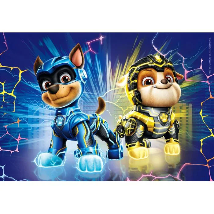 Puzzle Clementoni Super Color Paw Patrol, 2x20 piese foto