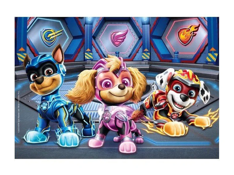 Пазл Clementoni Super Color Paw Patrol, 2х60 деталей foto
