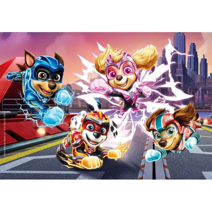 Puzzle Clementoni Super Color Paw Patrol, 2x60 piese foto