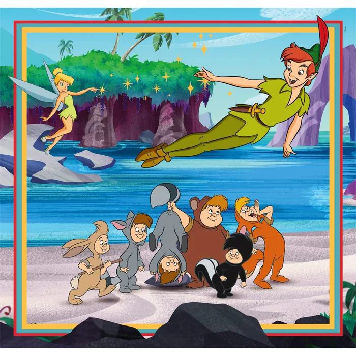 Puzzle Clementoni SuperColor Disney Classics, 3x48 piese foto