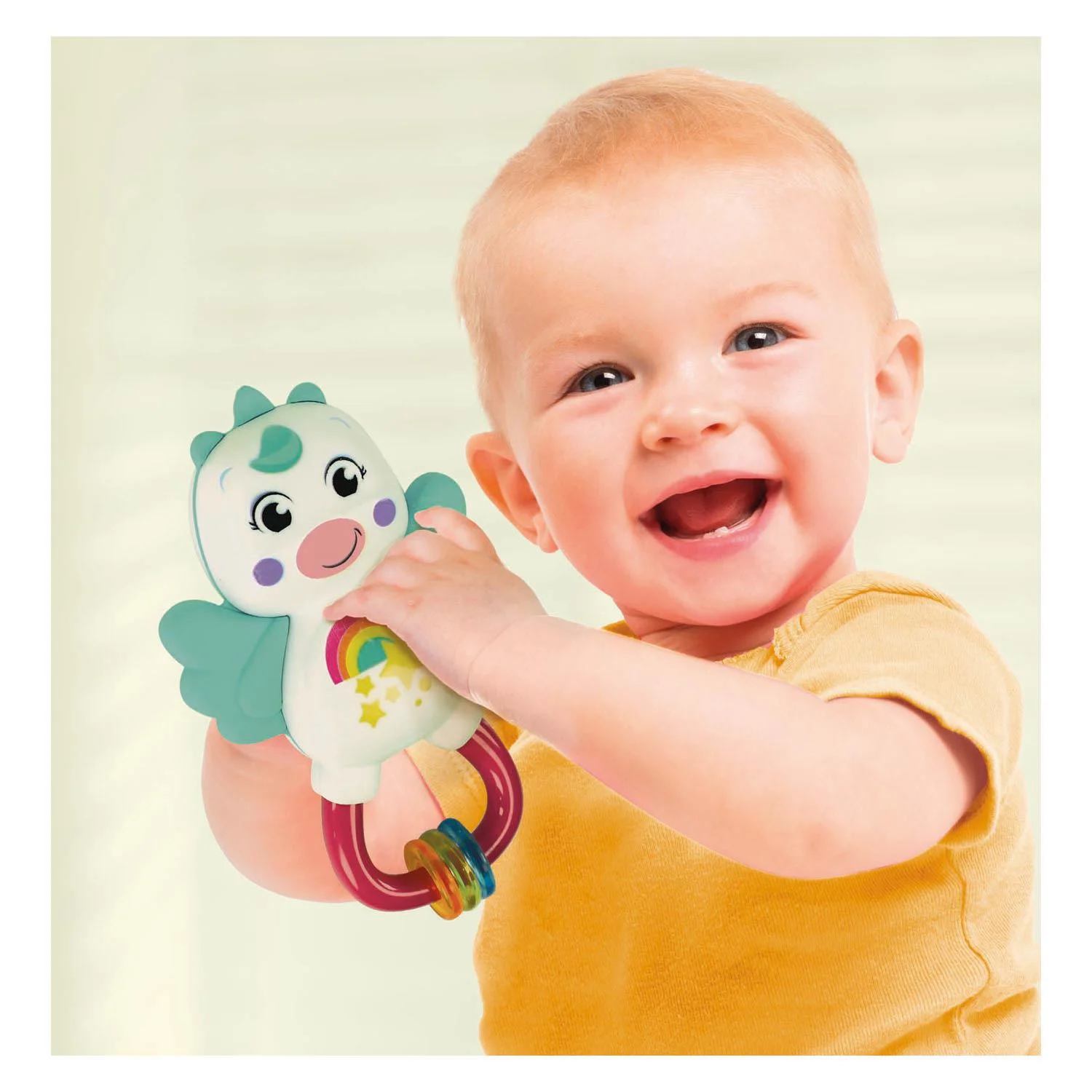 Zornaitoare cu inel dentitie Clementoni Unicorn