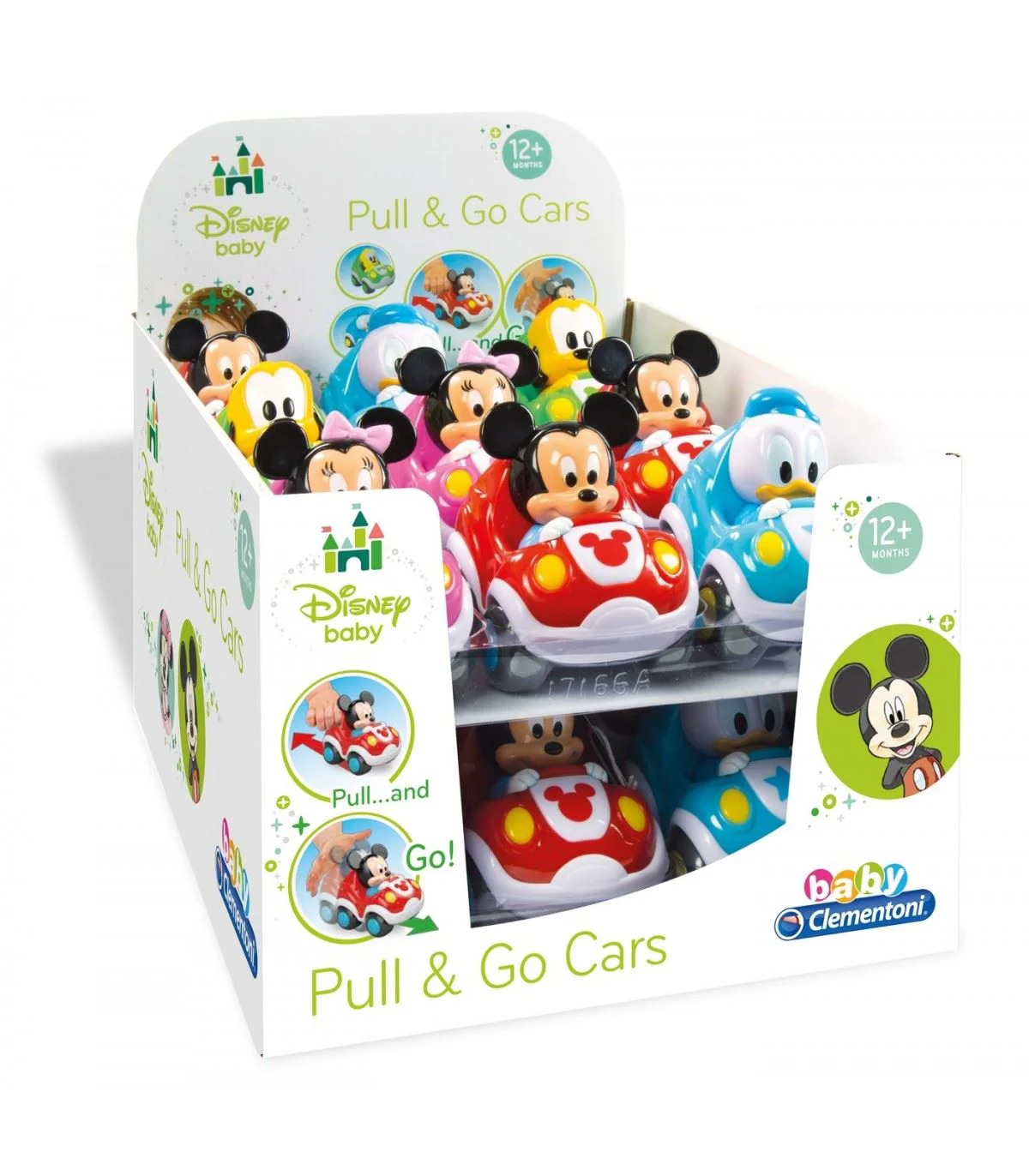 Masinuta Clementoni Disney Pull and Go foto