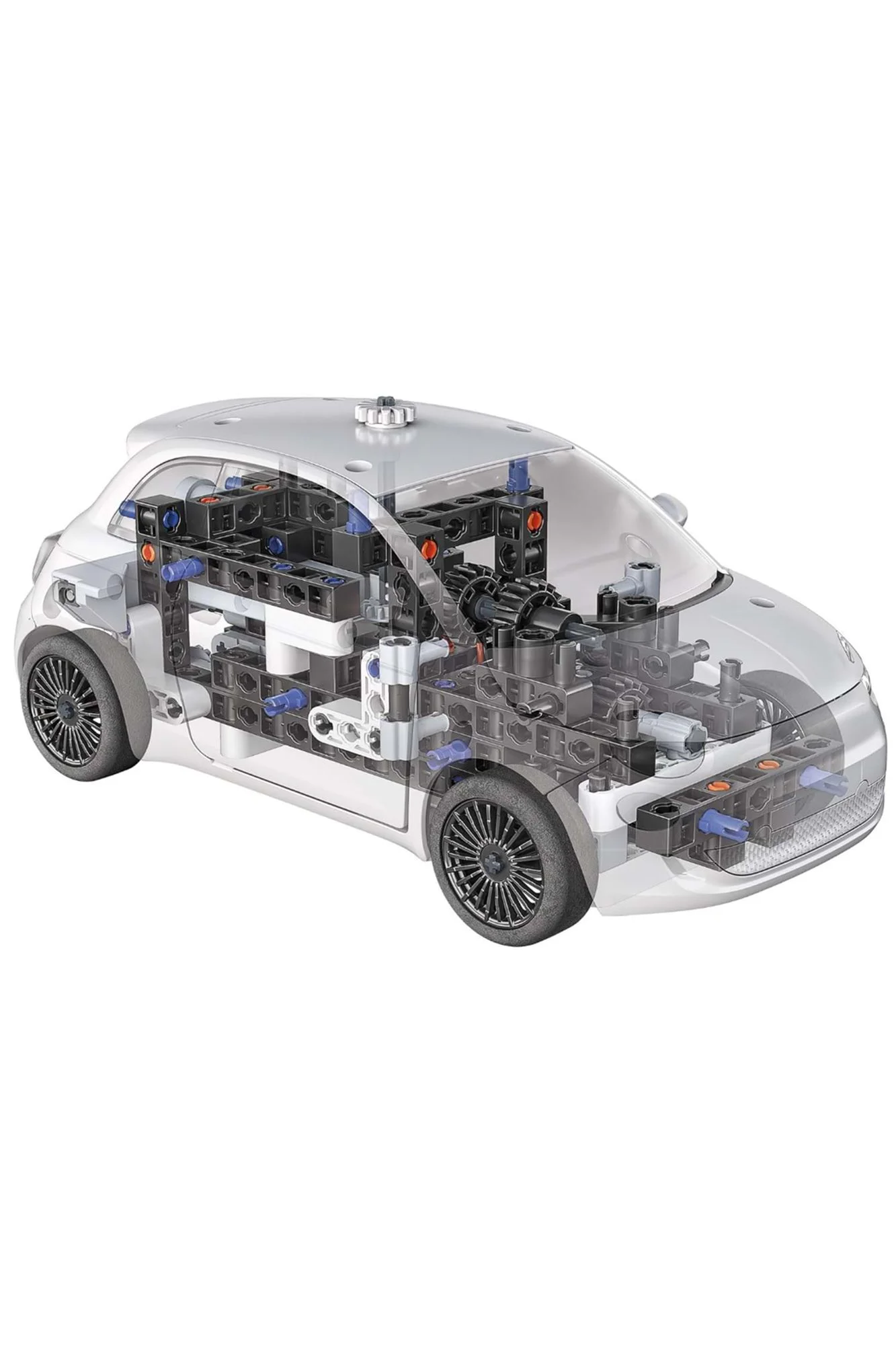 Set de constructie Clementoni Fiat 500E