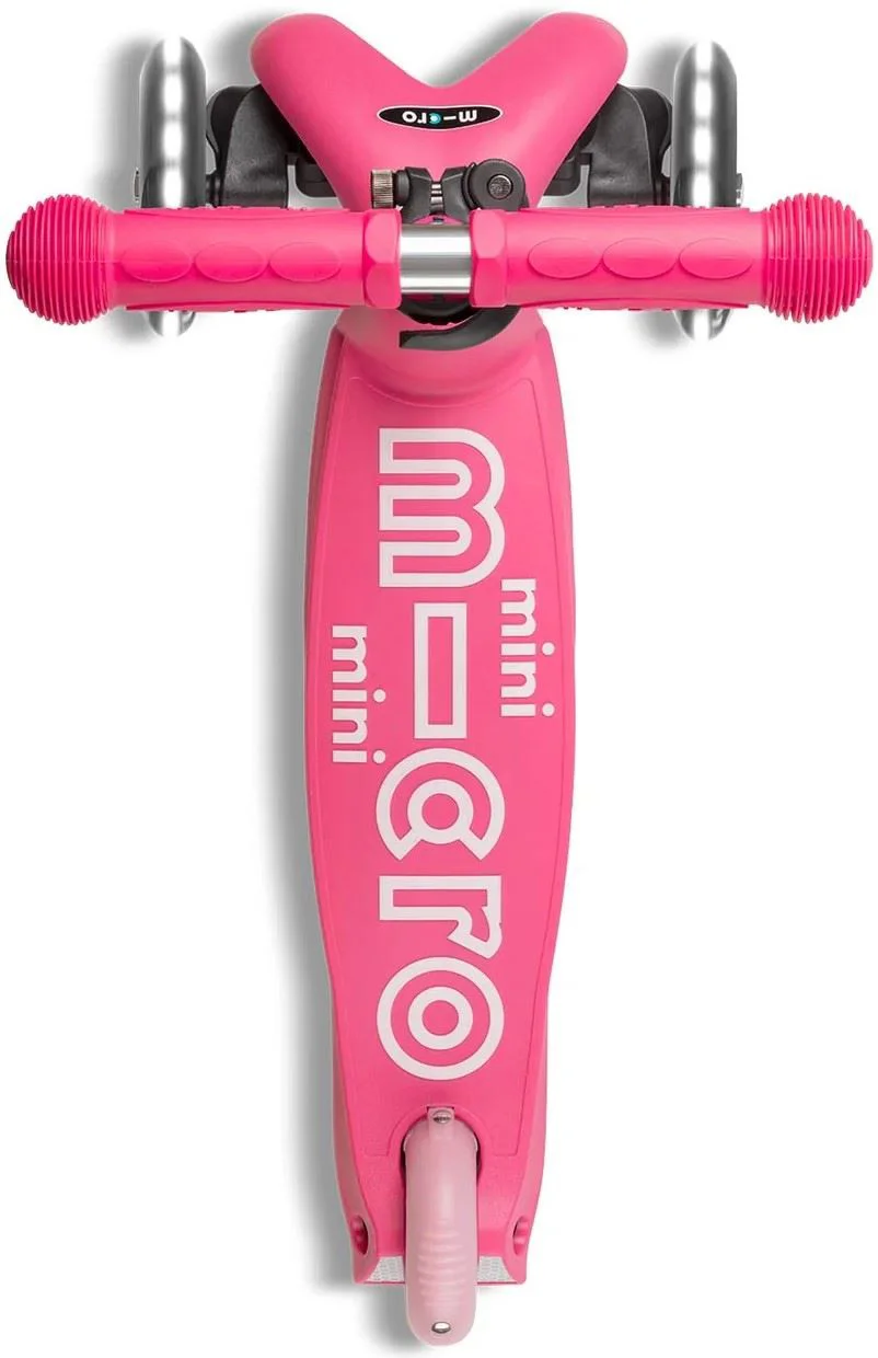 Самокат Micro Mini Deluxe LED Pink