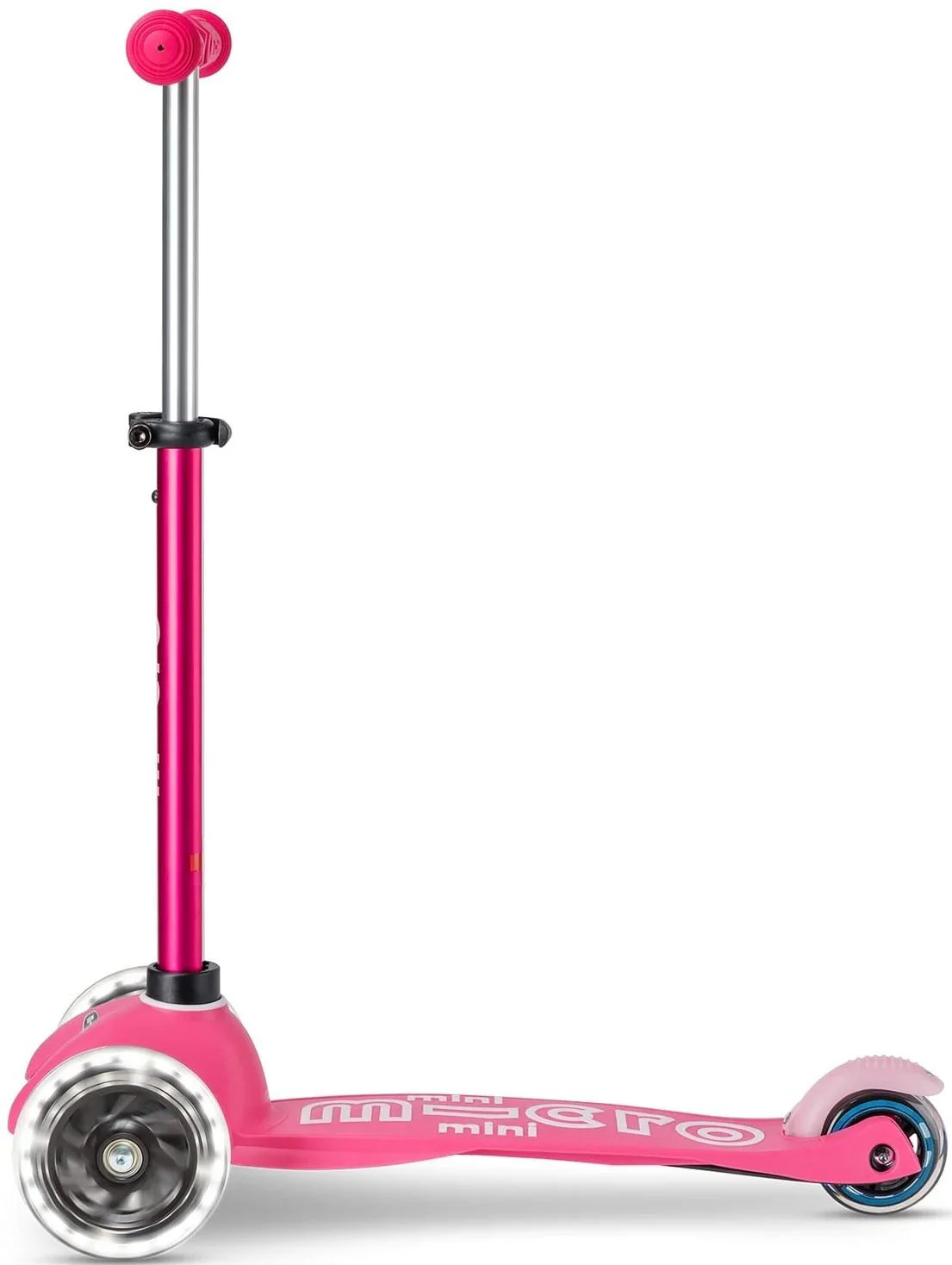Самокат Micro Mini Deluxe LED Pink