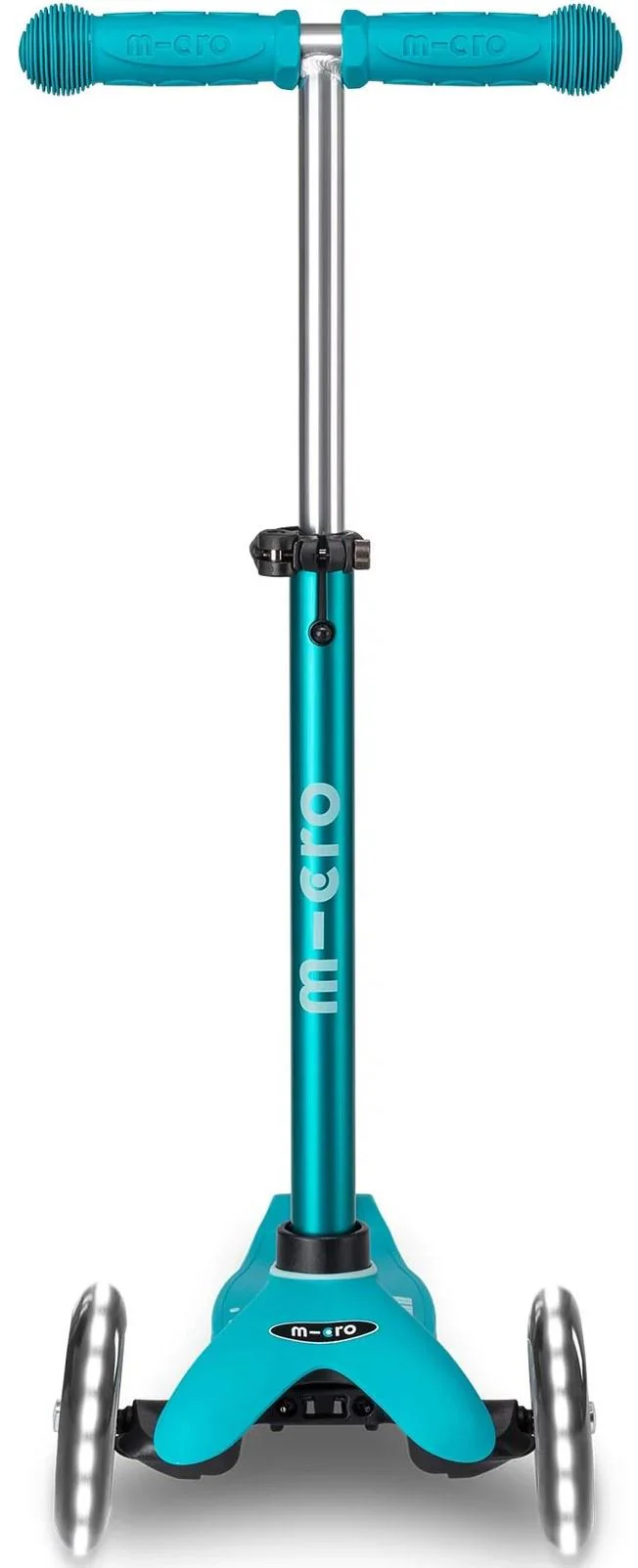 Trotineta Micro Mini Deluxe LED Aqua