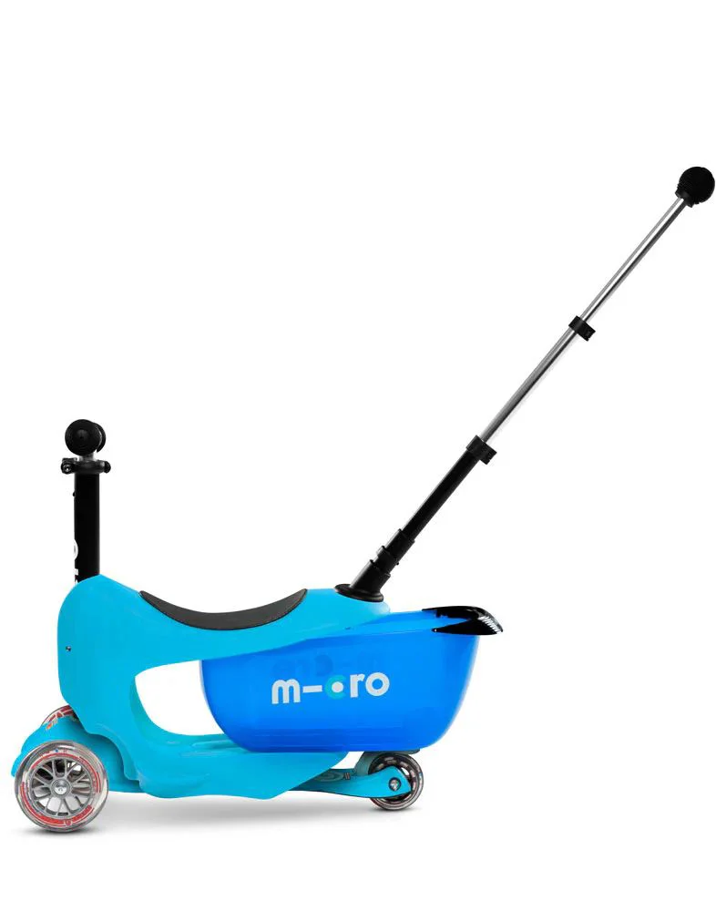 Trotineta Micro Mini2go Deluxe Plus Blue foto