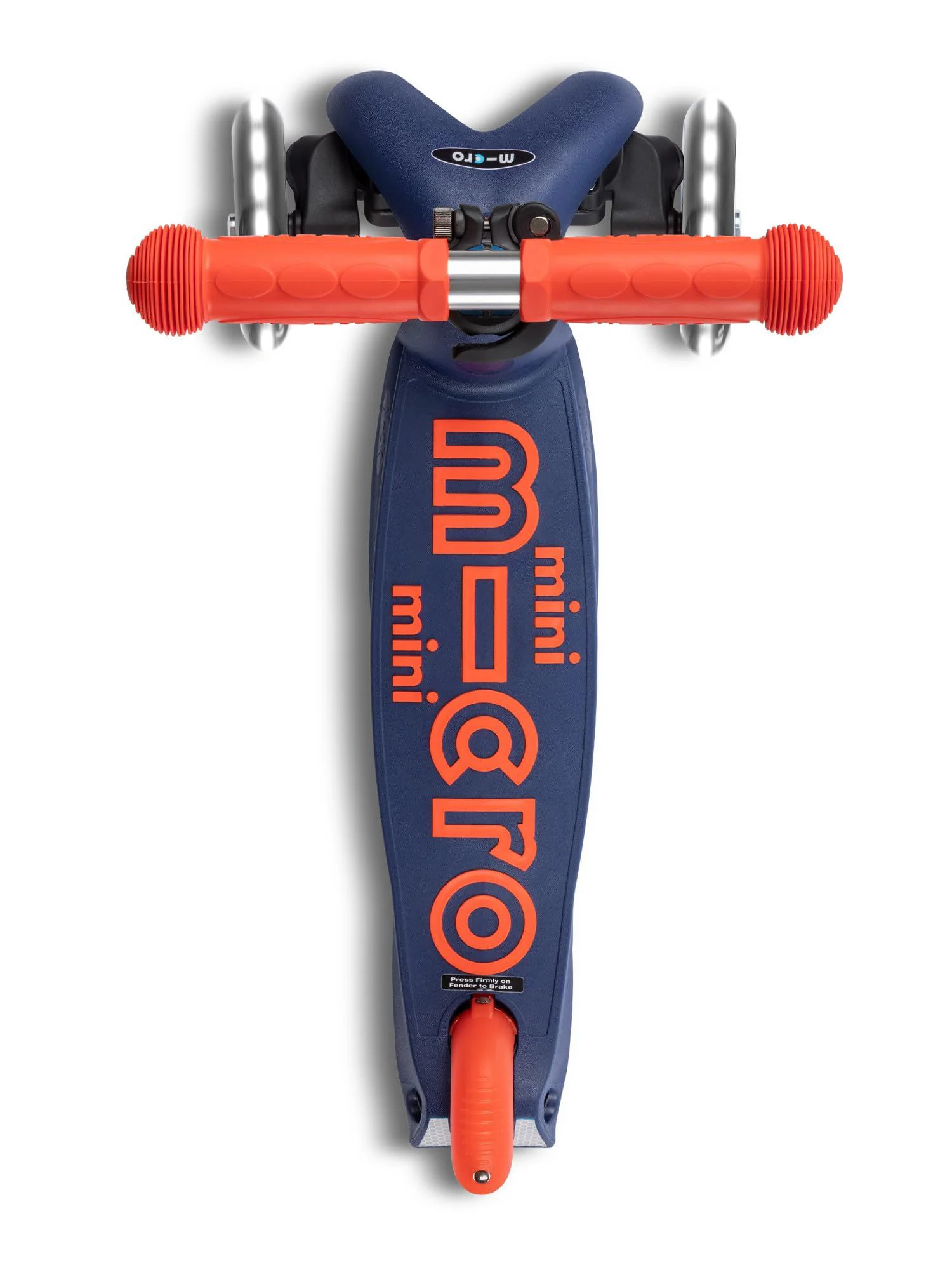 Trotineta pliabila Micro Mini Deluxe Foldable LED Navy Blue foto