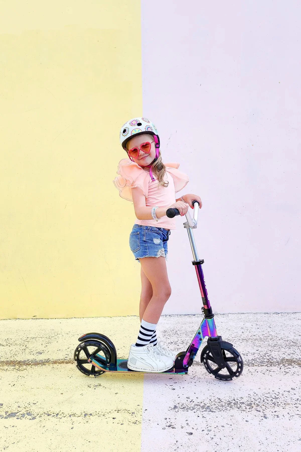Trotineta Micro Cruiser LED Neochrome foto