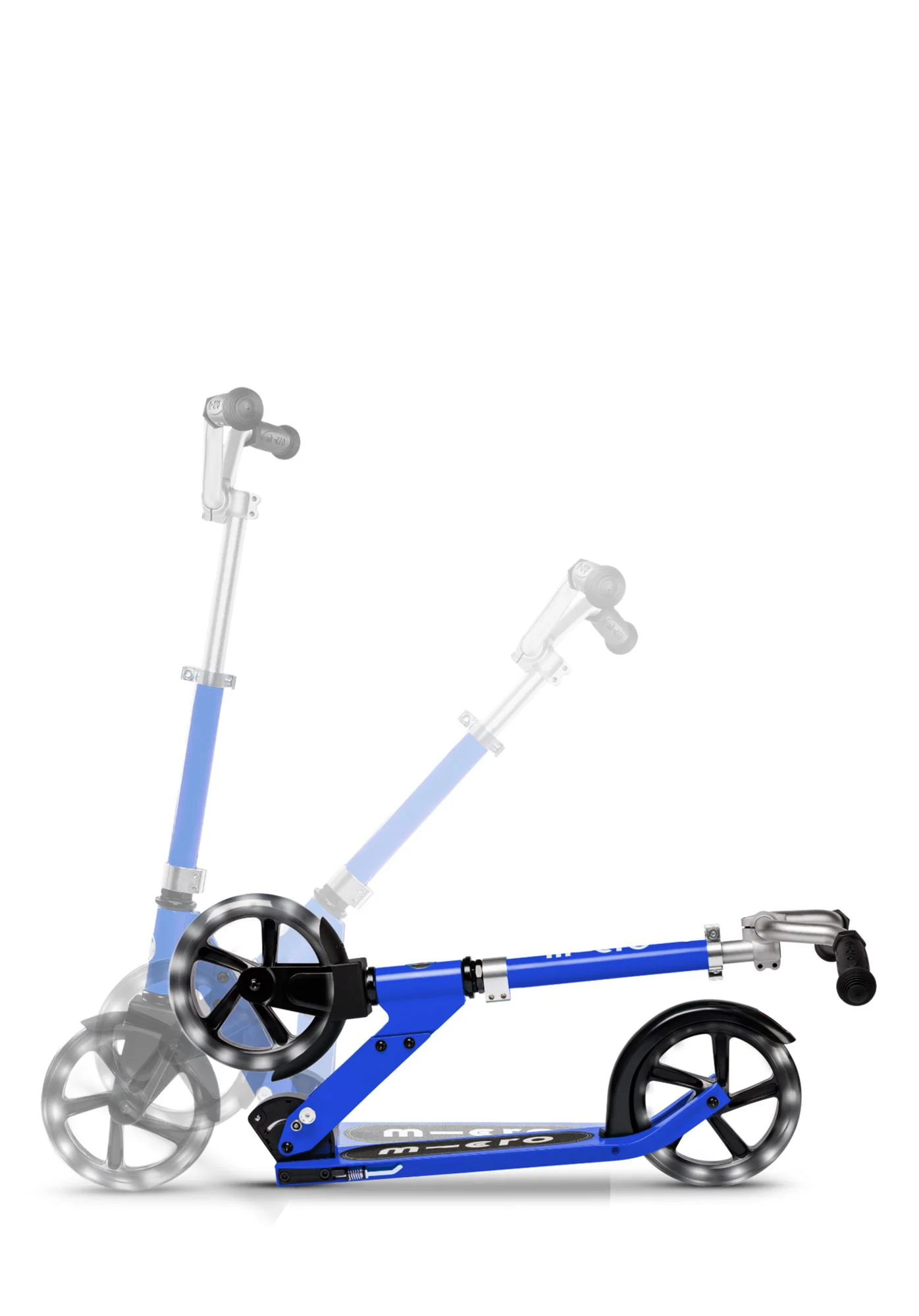 Trotineta Micro Cruiser LED Blue foto