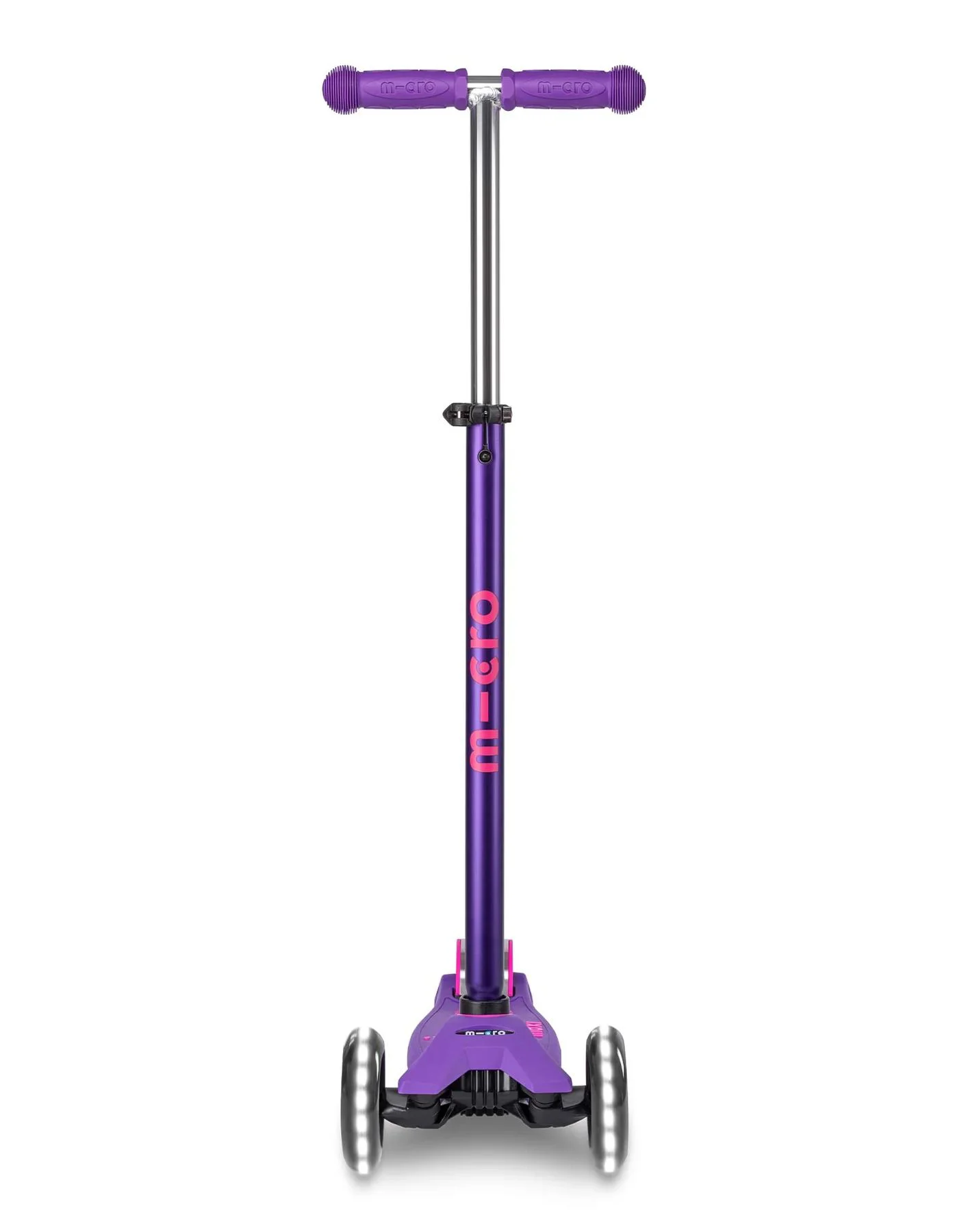 Самокат Micro Maxi Deluxe LED Purple foto