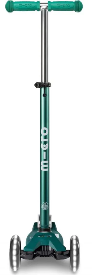 Trotineta Micro Maxi Deluxe ECO LED Green foto