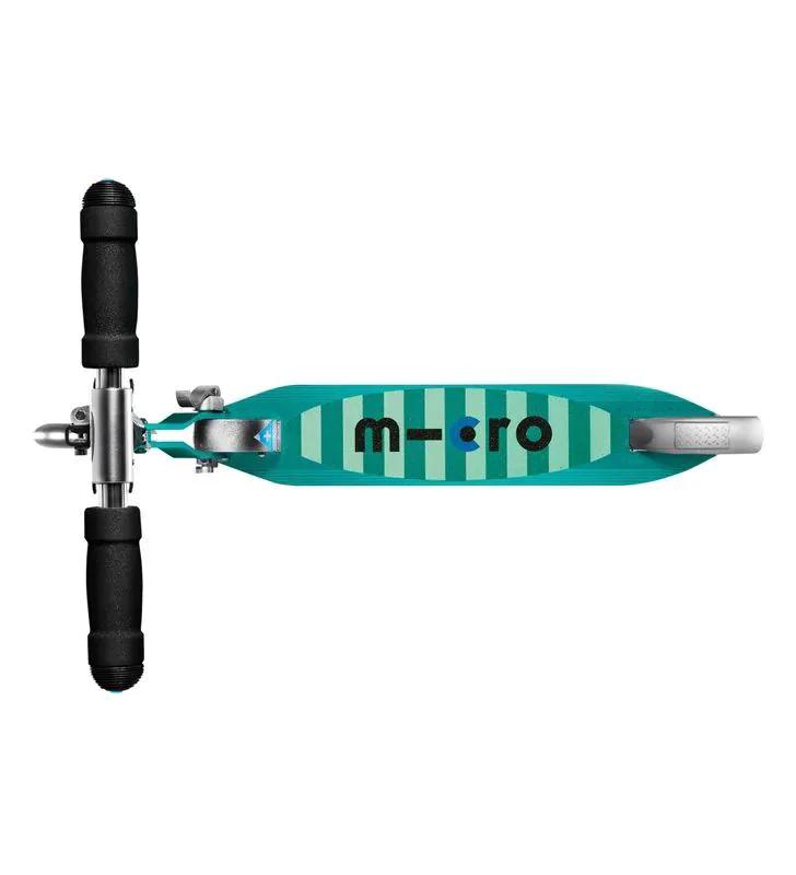 Trotineta Micro Sprite LED Petrol Stripe foto