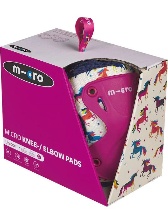 Set de protectii pentru genunchi si coate Micro Unicorn S foto