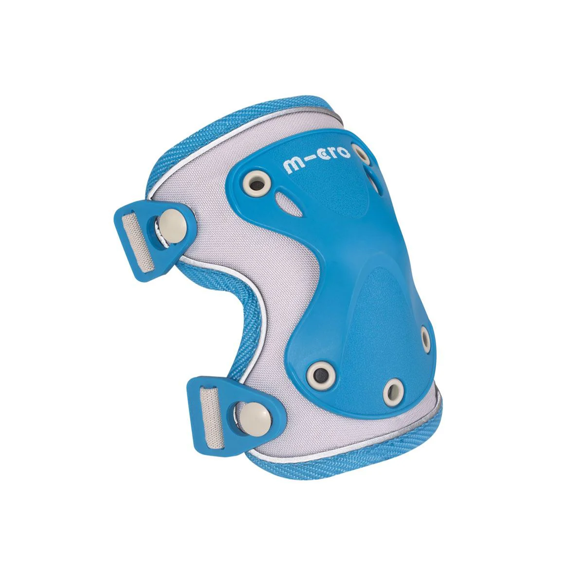 Set de protectii pentru genunchi si coate Micro reflective Blue S foto