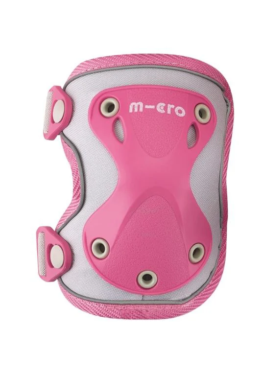Set de protectii pentru genunchi si coate Micro reflective Pink M foto