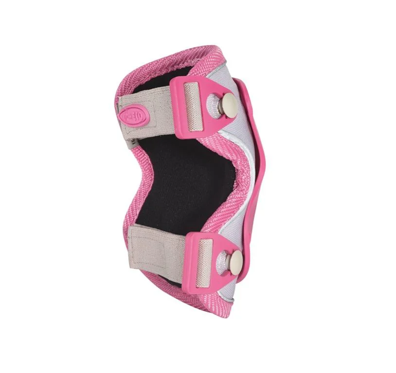 Set de protectii pentru genunchi si coate Micro reflective Pink M