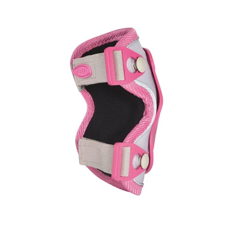 Set de protectii pentru genunchi si coate Micro reflective Pink M foto