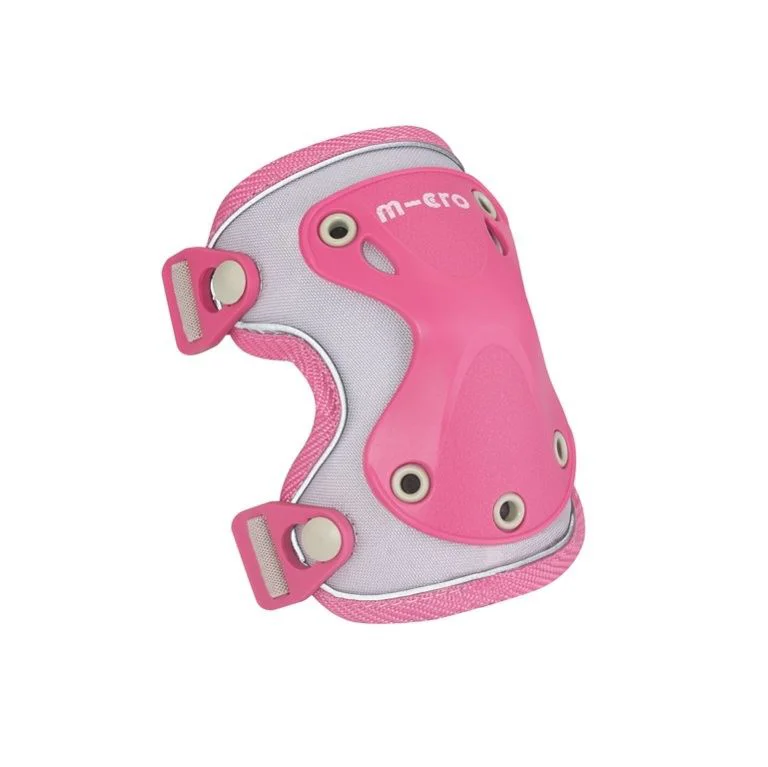 Set de protectii pentru genunchi si coate Micro reflective Pink M foto