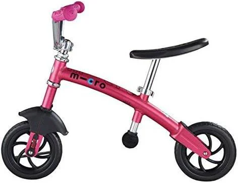 Bicicleta fara pedale Micro G-Bike Chopper Deluxe Pink