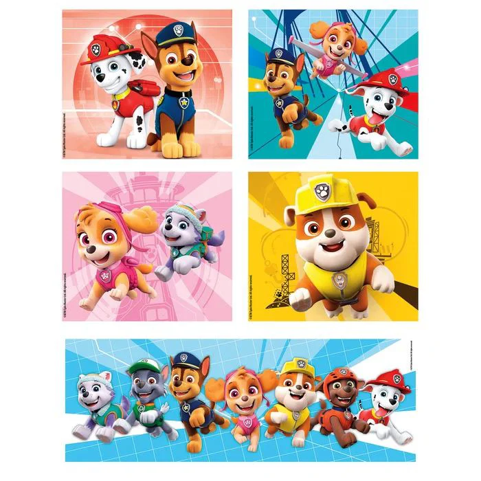 Puzzle Clementoni 10 in 1 Paw Patrol foto