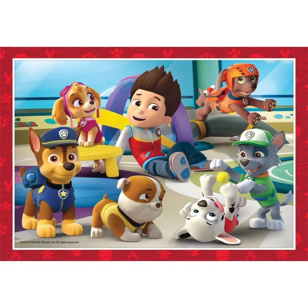 Puzzle Clementoni 4 in 1 Paw Patrol foto
