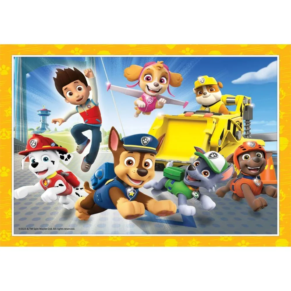 Puzzle Clementoni 4 in 1 Paw Patrol foto