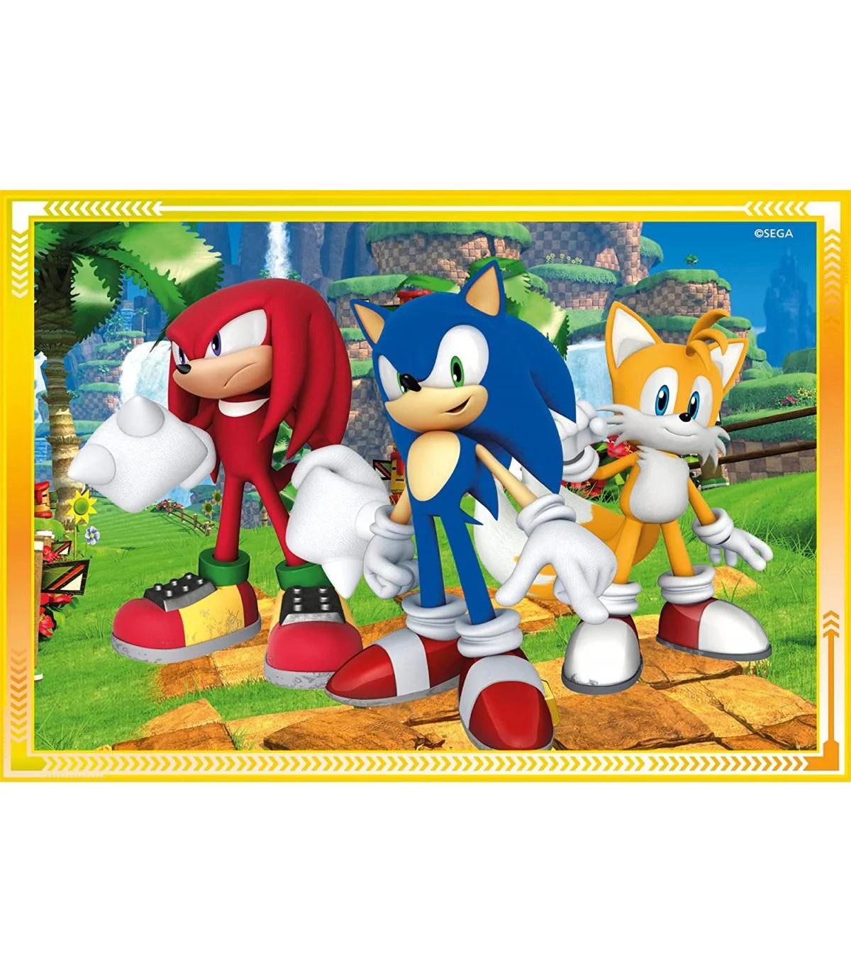 Puzzle Clementoni 4 in 1 Sonic foto