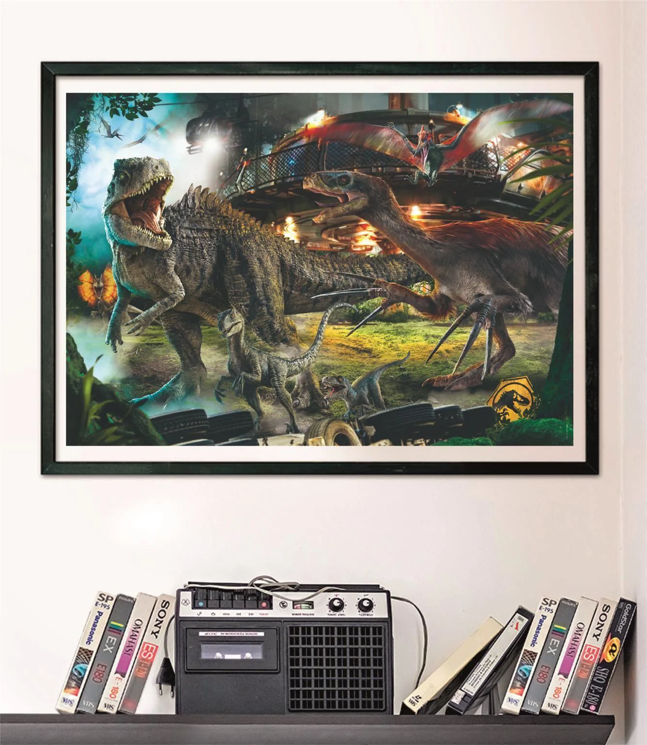 Puzzle Clementoni Compact Jurassic World, 1000 piese foto