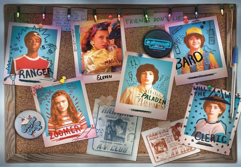 Puzzle Clementoni Compact Stranger Things, 1000 piese