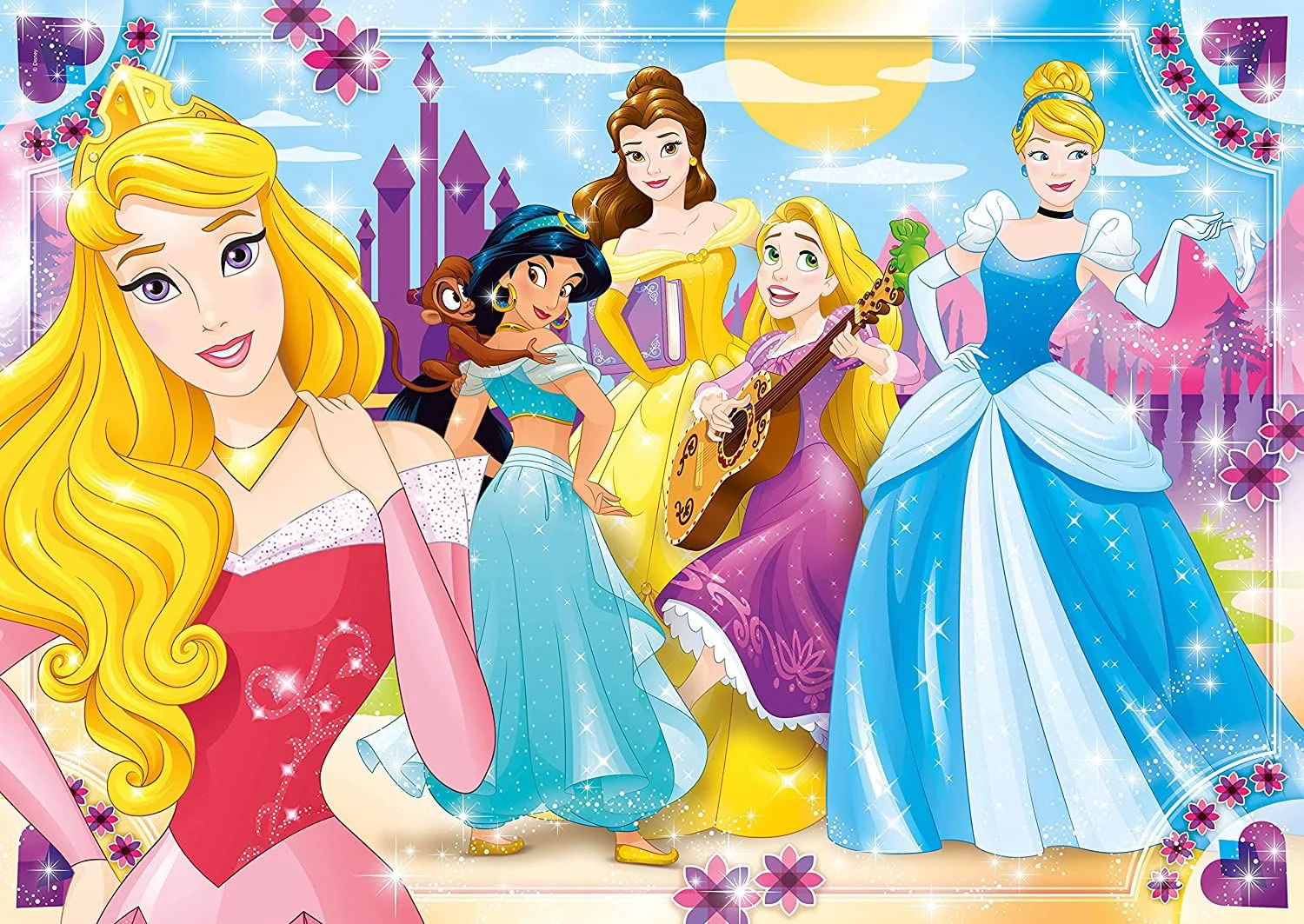 Puzzle Clementoni Disney Princess, 104 piese foto