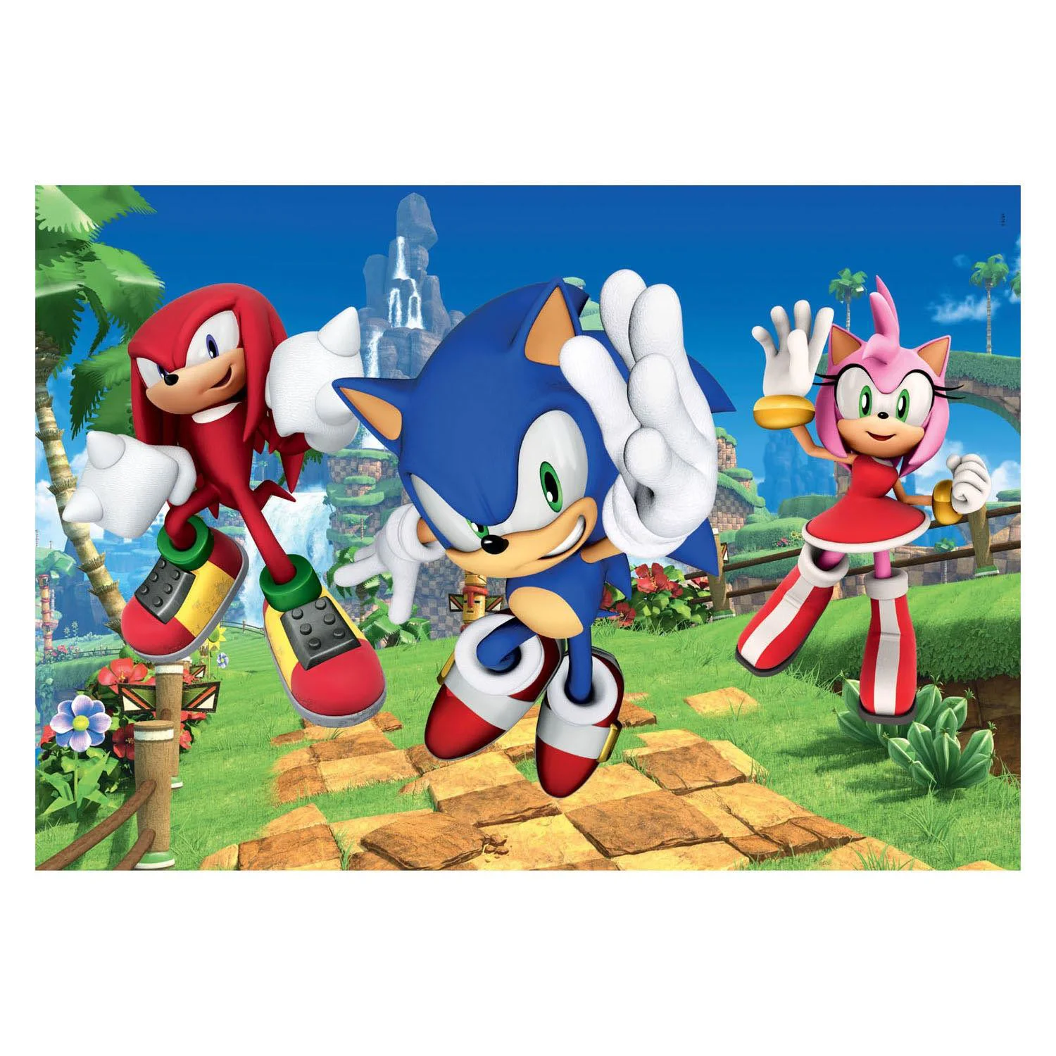 Puzzle Clementoni Sonic 2, 104 de piese foto