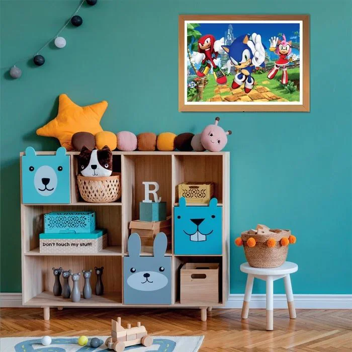Puzzle Clementoni Sonic 2, 104 de piese foto
