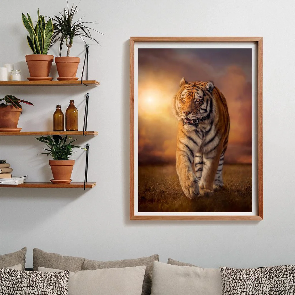 Puzzle Clementoni Tigru, 1000 piese foto
