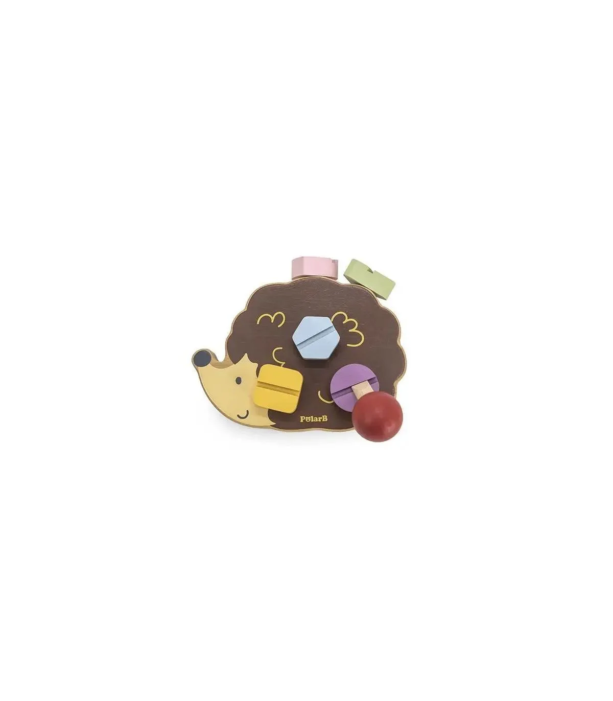 Sorter Viga Toys Arici cu suruburi si surubelnita