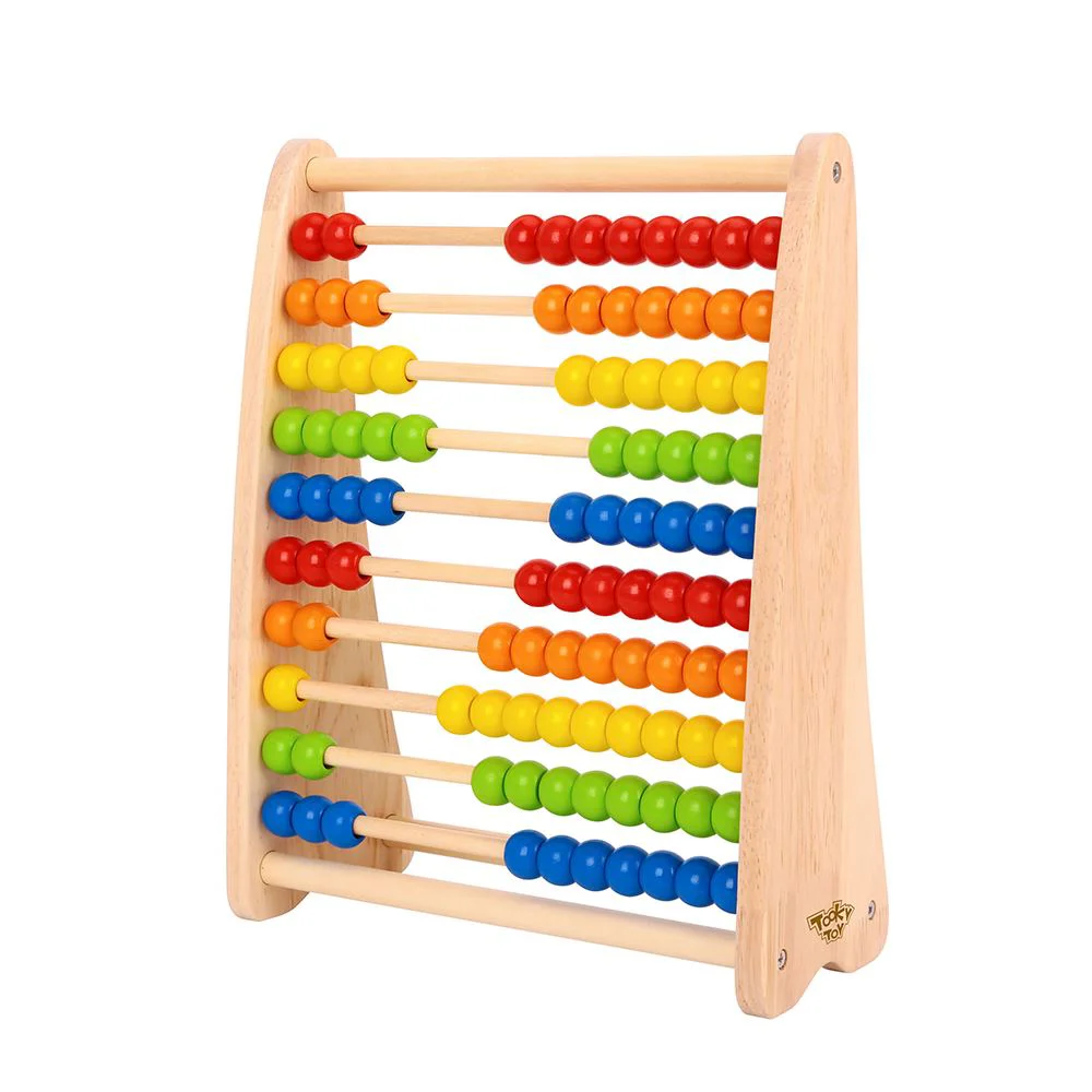 Jucarie din lemn Tooky Toy Abacus foto