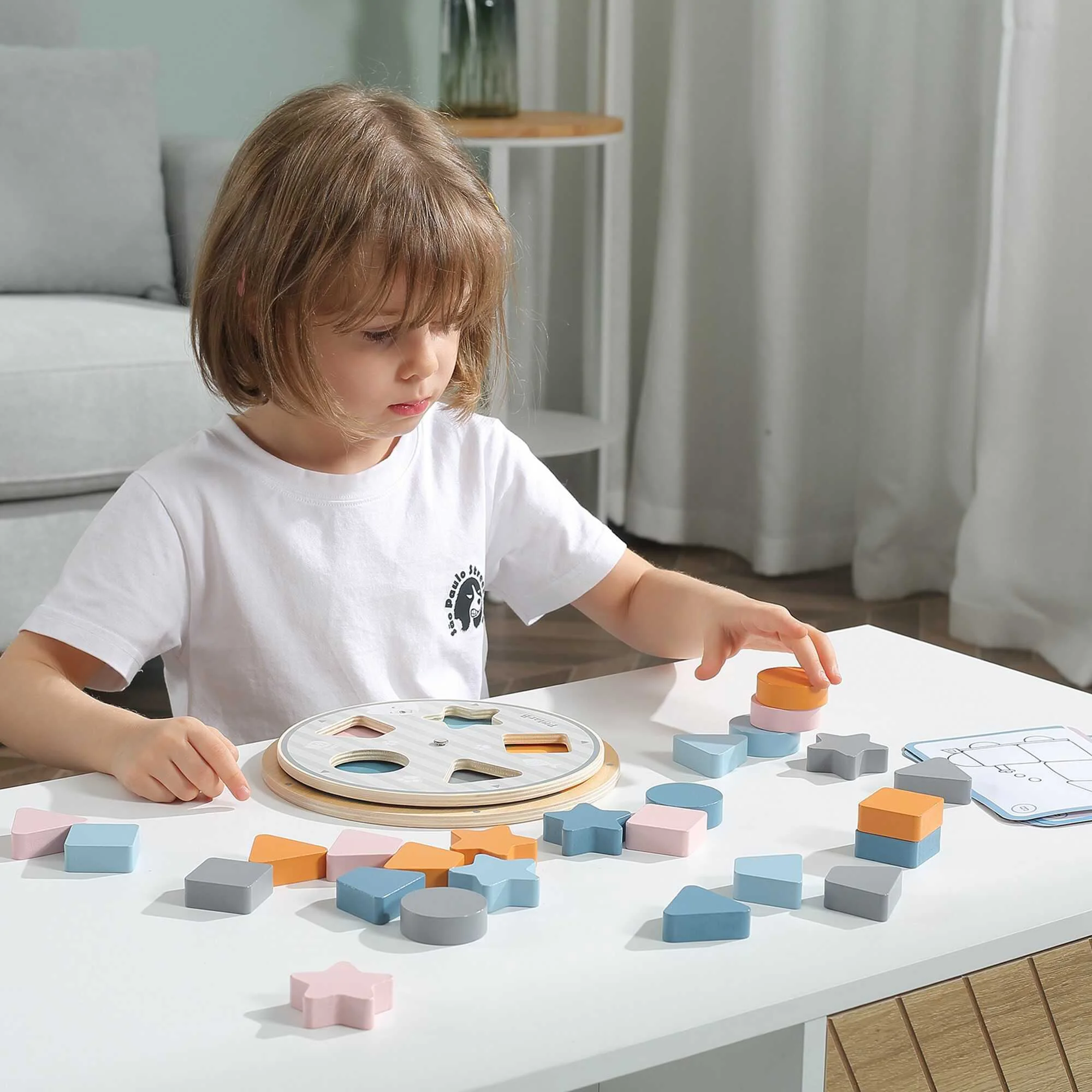 Joc de sortare din lemn Viga Toys Figuri foto