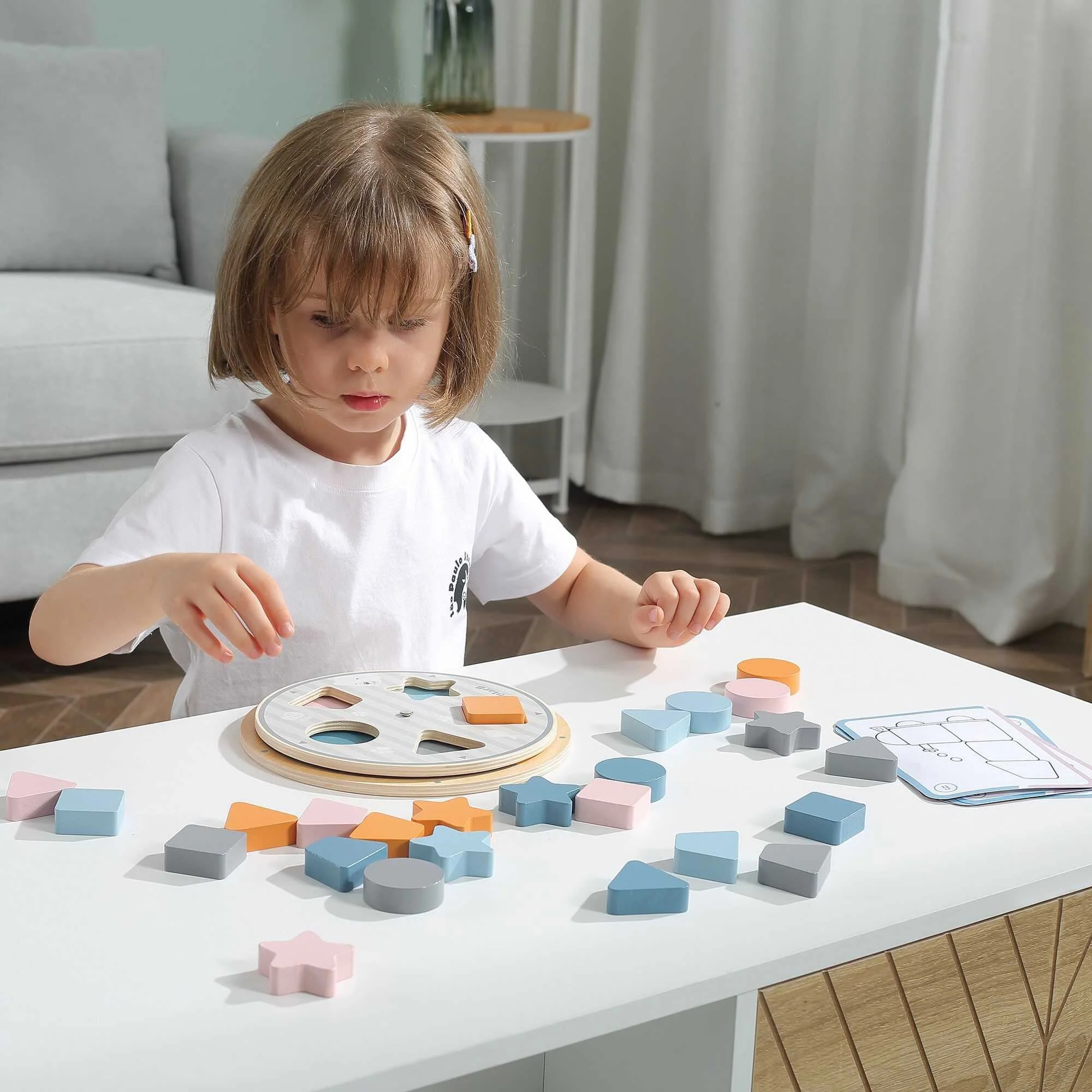 Joc de sortare din lemn Viga Toys Figuri foto