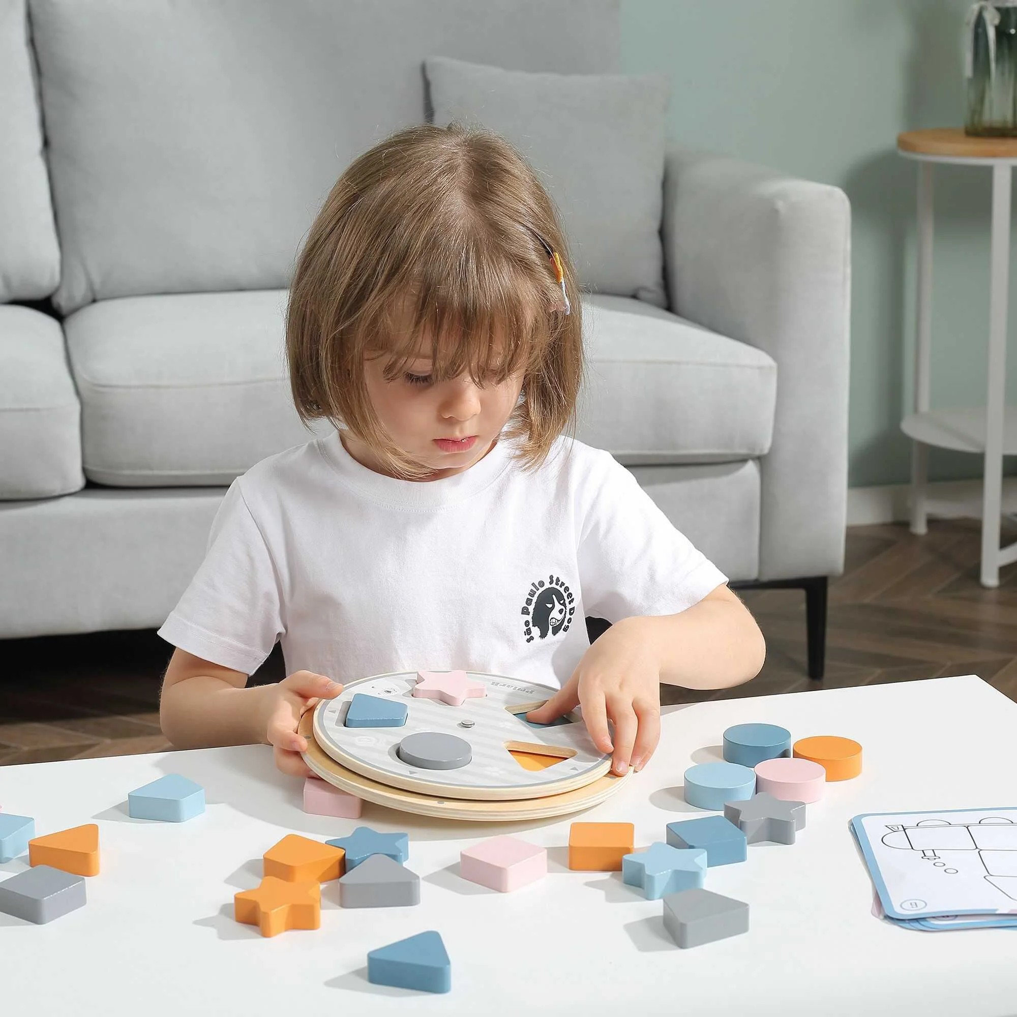 Joc de sortare din lemn Viga Toys Figuri foto